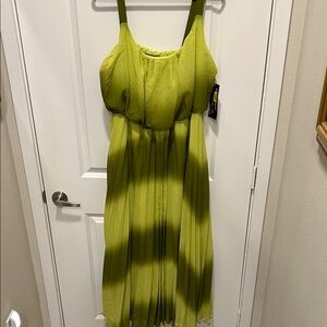 Signature by Robbie Bee Vibrant Green 👗 Dress